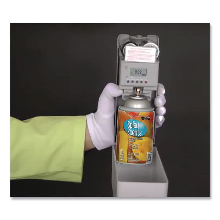 CHASE PRODUCTS Champion Sprayon SPRAYScents Metered Air Freshener Refill, Mango, 7 oz Aerosol Spray, 12/Carton (CHP5192) thumbnail 4