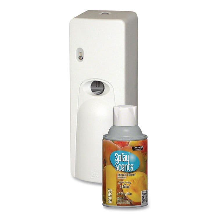 CHASE PRODUCTS Champion Sprayon SPRAYScents Metered Air Freshener Refill, Mango, 7 oz Aerosol Spray, 12/Carton (CHP5192) thumbnail 3