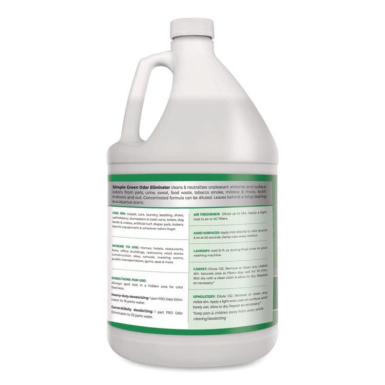 SUNSHINE MAKERS, . Pro Odor Eliminator, Eucalyptus Scent, 1 gal Bottle, 6/Carton (SMP4251128) thumbnail 3