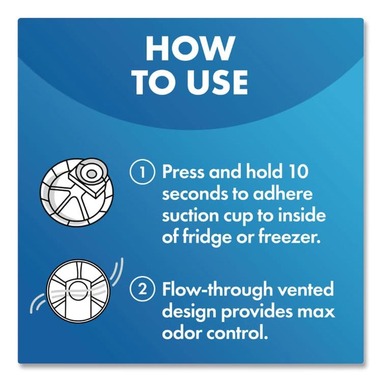 CHURCH & DWIGHT CO., Fridge Fresh Baking Soda, Unscented, 5.5 oz (CDC3320001710EA) thumbnail 3