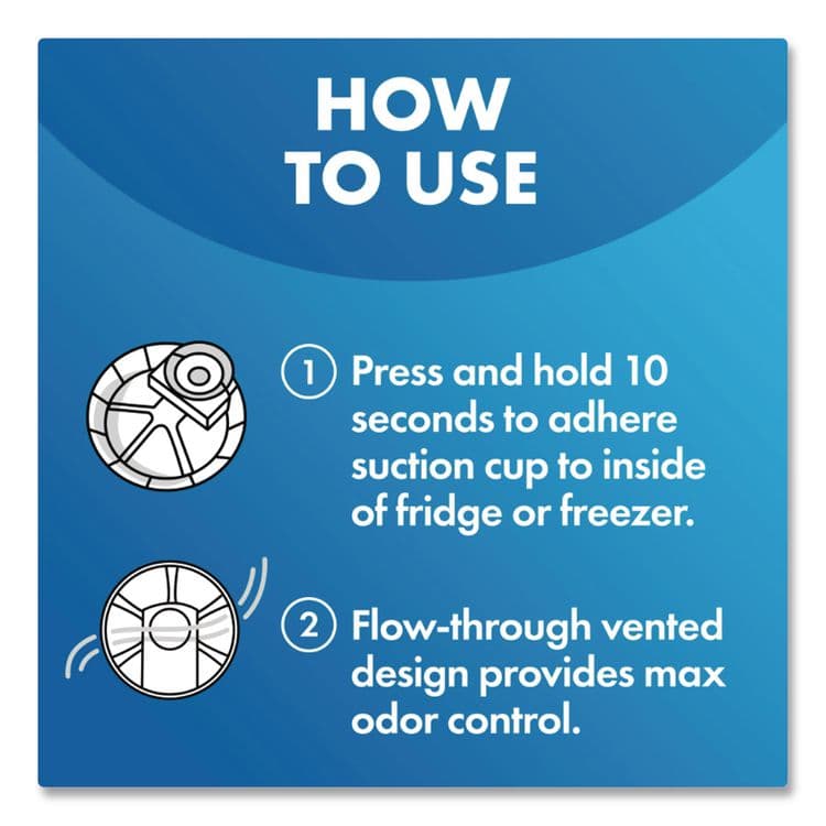 CHURCH & DWIGHT CO., Fridge Fresh Baking Soda, Unscented, 5.5 oz, 8/Carton (CDC3320001710) thumbnail 3