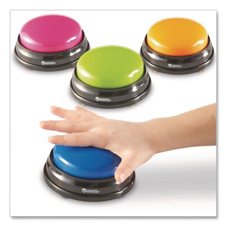 LEARNING RESOURCES Answer Buzzers, Ages 3 and Up, 12 Buzzers (LRNLER3777) thumbnail 4