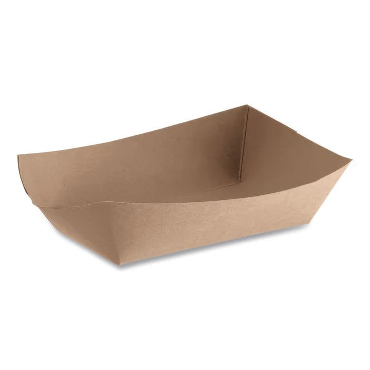 SOUTHERN CHAMPION TRAY Eco Food Trays, 1 lb Capacity, Brown, Paper, 1,000/Carton (SCH0513) thumbnail 2