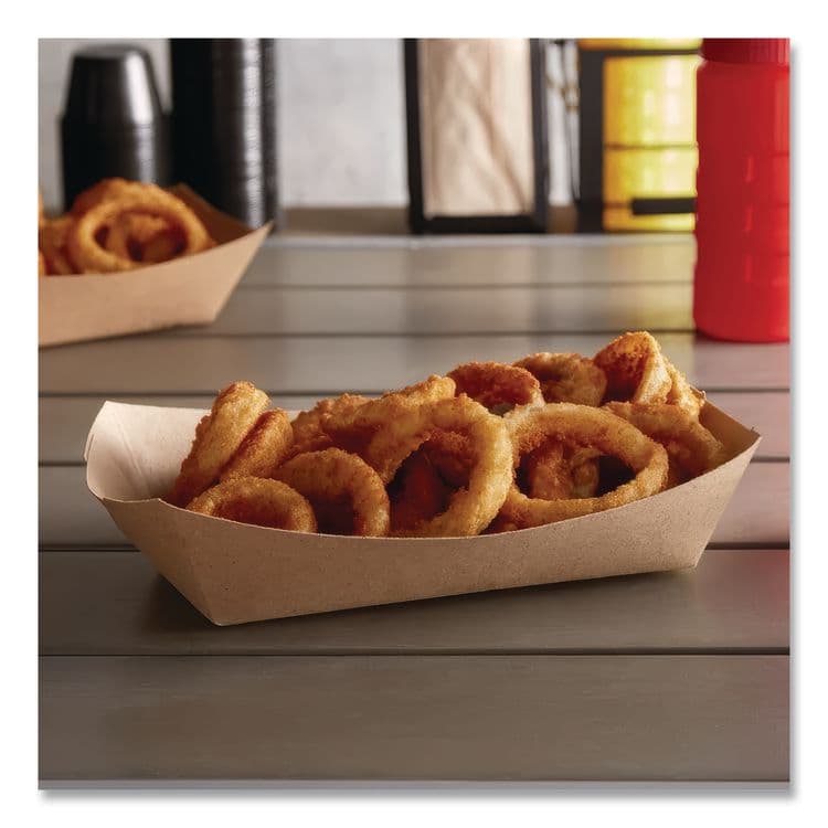 SOUTHERN CHAMPION TRAY Eco Food Trays, 5 lb Capacity, Brown, Paper, 500/Carton (SCH0529) thumbnail 3
