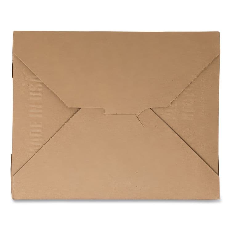 SOUTHERN CHAMPION TRAY ChampPak Carryout Boxes, #4, 7.75 x 5.5 x 3.5, Brown, Paper, 160/Carton (SCH0734) thumbnail 3