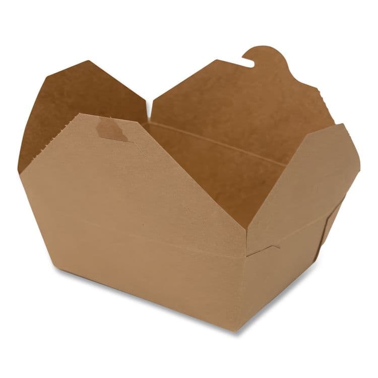 SOUTHERN CHAMPION TRAY ChampPak Carryout Boxes, #8, 6 x 4.75 x 2.5, Brown, Paper, 300/Carton (SCH0738) thumbnail 2