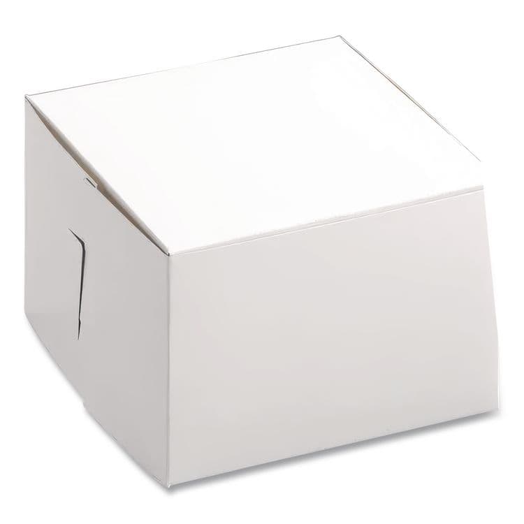SOUTHERN CHAMPION TRAY White One-Piece Non-Window Bakery Boxes, 6 x 6 x 4, White, Paper, 250/Bundle (SCH0909) thumbnail 3