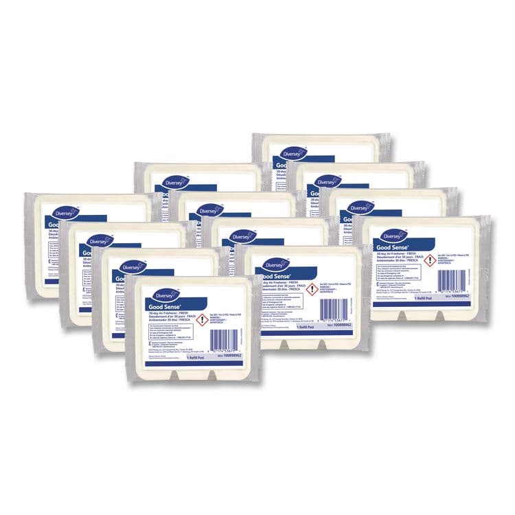 DIVERSEY Good Sense 30-Day Air Freshener, Fresh, 12/Carton (DVO100898962)