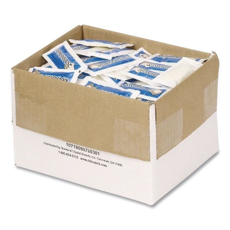 DIAMOND CRYSTAL BRANDS Condiment Packets, Mayonnaise, 0.32 oz Packet, 200/Carton (FLV80005) thumbnail 3