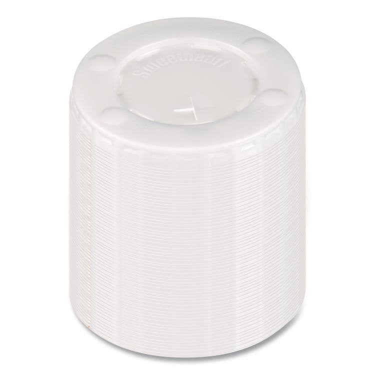 DART Straw-Slot Cold Cup Lids, Fits 10 oz Cold Cups, Plastic, Translucent, 2,000/Carton (SCCL10BLN) thumbnail 2