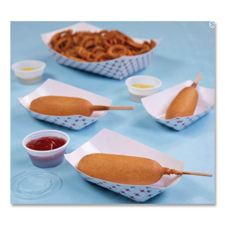 FABRI-KAL Portion Cups, 2 oz, Plastic, Clear, 250/Sleeve, 10 Sleeves/Carton (FABPC200) thumbnail 3