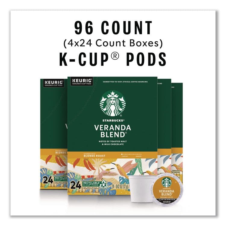 KEURIG DR PEPPER Veranda Blend Coffee K-Cups, 24/Box, 4 Box/Carton (SBK011111159CT) thumbnail 2