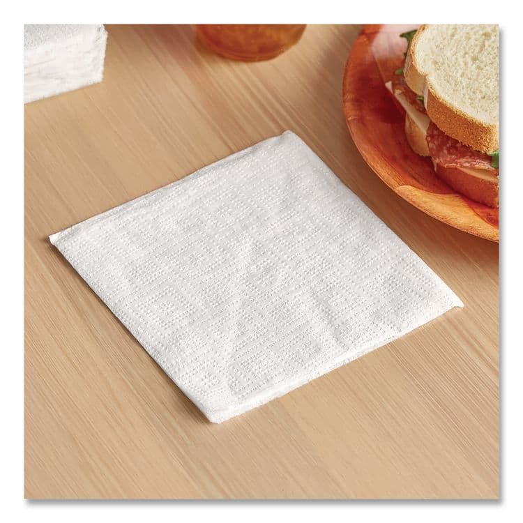 SEVENTH GENERATION 100% Recycled Napkins, 1-Ply, 11.5 x 12.5, White, 250/Pack (SEV13713PK) thumbnail 3