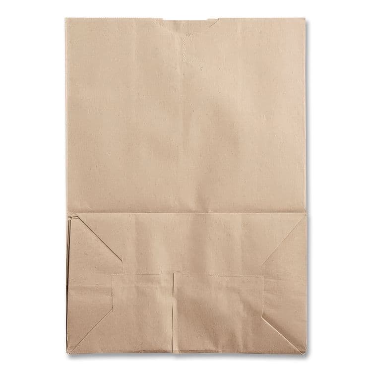 ROSS & WALLACE PAPER PRODUCTS, . Grocery Paper Bags, 1/8 BBL Squat Size, Heavy-Duty, 57# Basis Weight, 10.5" x 6.25" x 13.88", Kraft, 500/Bundle (BAGSK1857) thumbnail 4