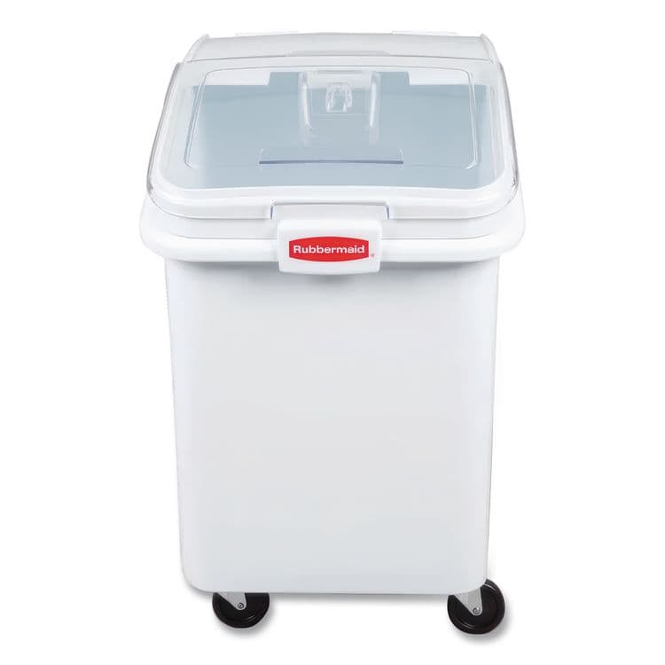RUBBERMAID COMMERCIAL PROD. ProSave Mobile Ingredient Bin, 30.86 gal, 18 x 29.75 x 28, White, Plastic (RCP360388WHI) thumbnail 4