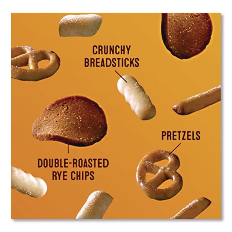 GENERAL MILLS Gardetto's Snack Mix, Original Flavor, 5.5 oz Bag, 7/Box (AVTSN14868) thumbnail 4