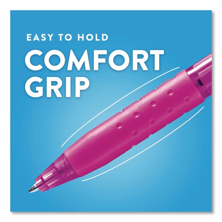 SANFORD InkJoy 300RT Ballpoint Pen, Retractable, Medium 1 mm, Assorted Ink and Barrel Colors, 8/Pack (PAP1945918) thumbnail 2