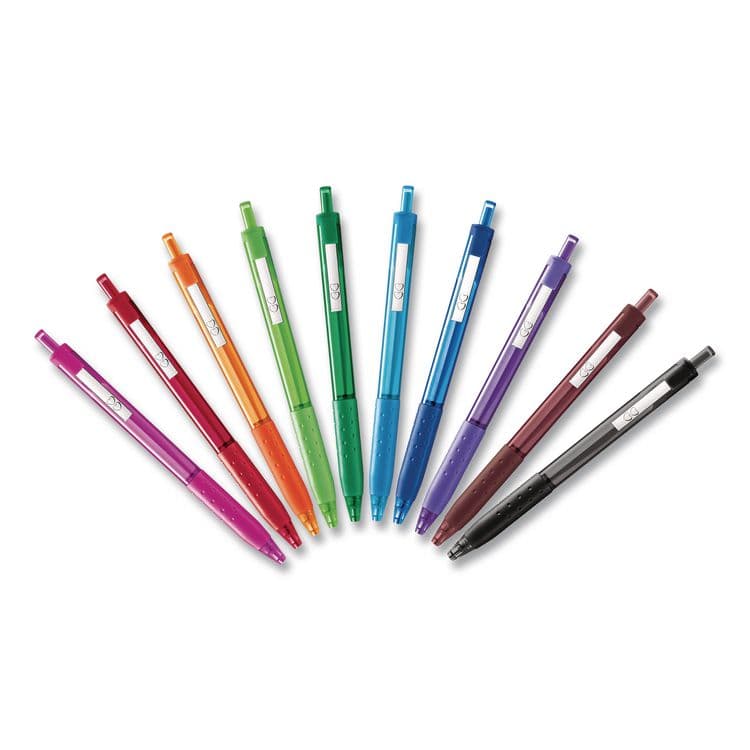 SANFORD InkJoy 300RT Ballpoint Pen, Retractable, Medium 1 mm, Assorted Ink and Barrel Colors, 8/Pack (PAP1945918) thumbnail 4