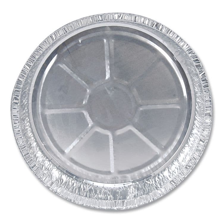 HFA Round Aluminum Container, 37 oz, 8" Diameter, Silver, 500/Carton (HFA205830) thumbnail 2