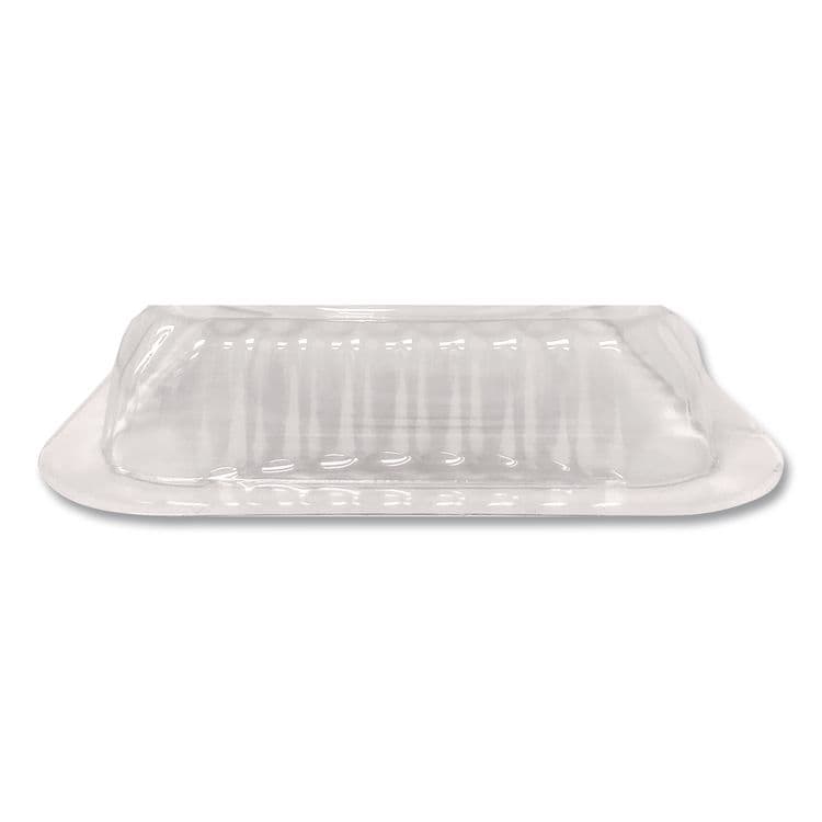 HFA Plastic Dome Lids, Fits 1 lb Oblong Pan, Clear, 1,000/Carton (HFA2059DL) thumbnail 3