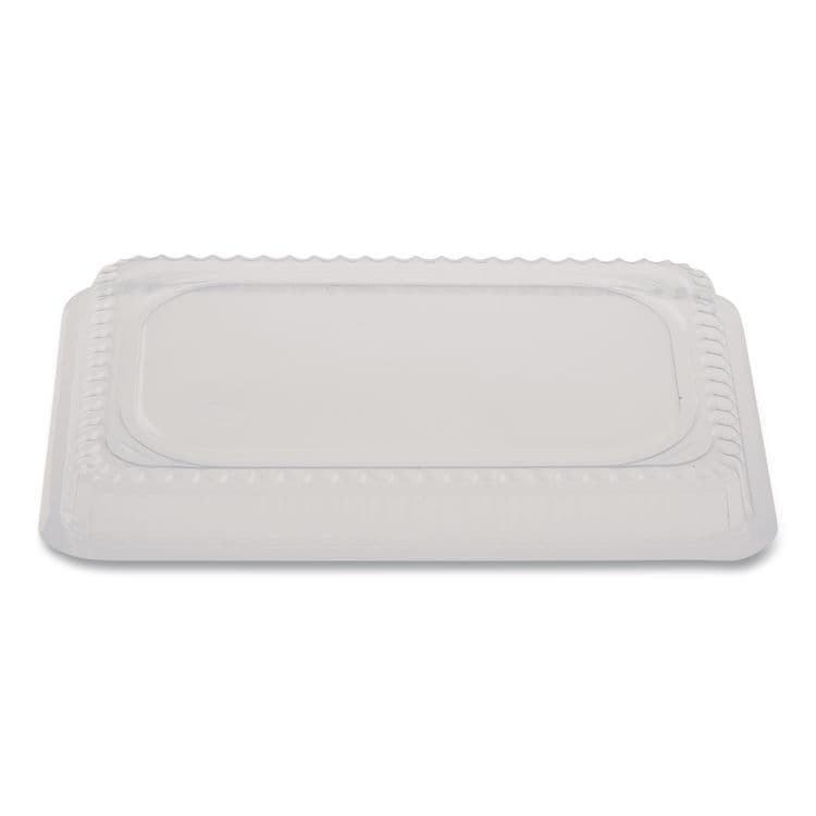 HFA Plastic Dome Lids, Fits 1 lb Oblong Pan, Clear, 1,000/Carton (HFA2059DL) thumbnail 2