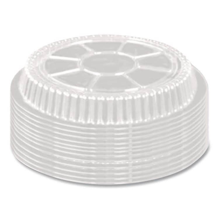 HFA Plastic Dome Lid, 8.25" Diameter x 0.88" h, Clear, 500/Carton (HFA2058DL) thumbnail 3