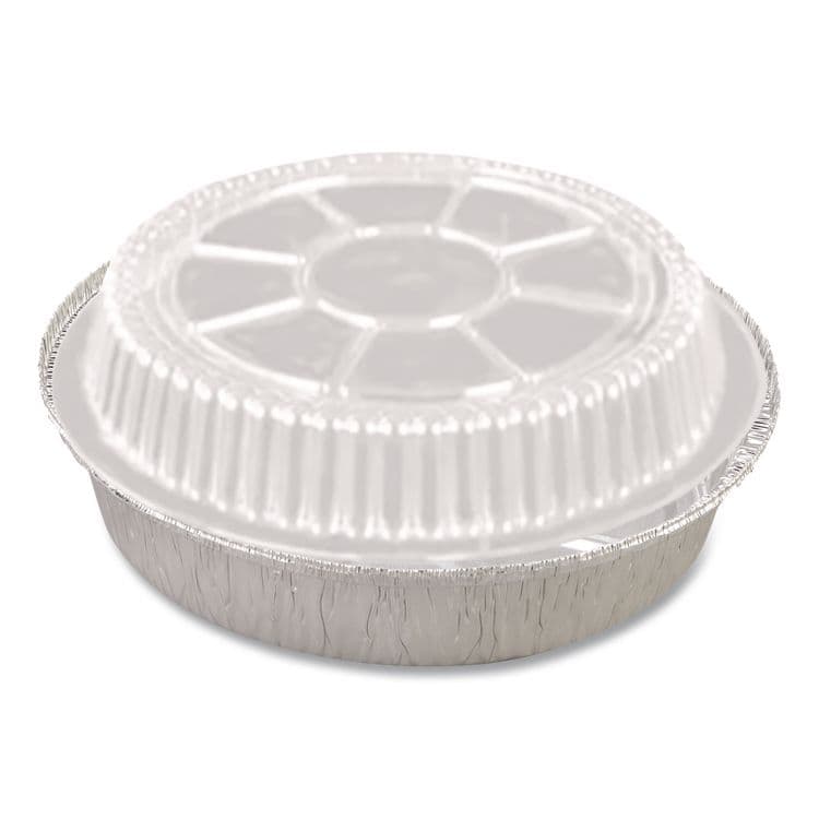 HFA Plastic Dome Lids, Fits Round Pan 2047, 7" Diameter x 0.88" h, Clear, 500/Carton (HFA2047DL) thumbnail 3