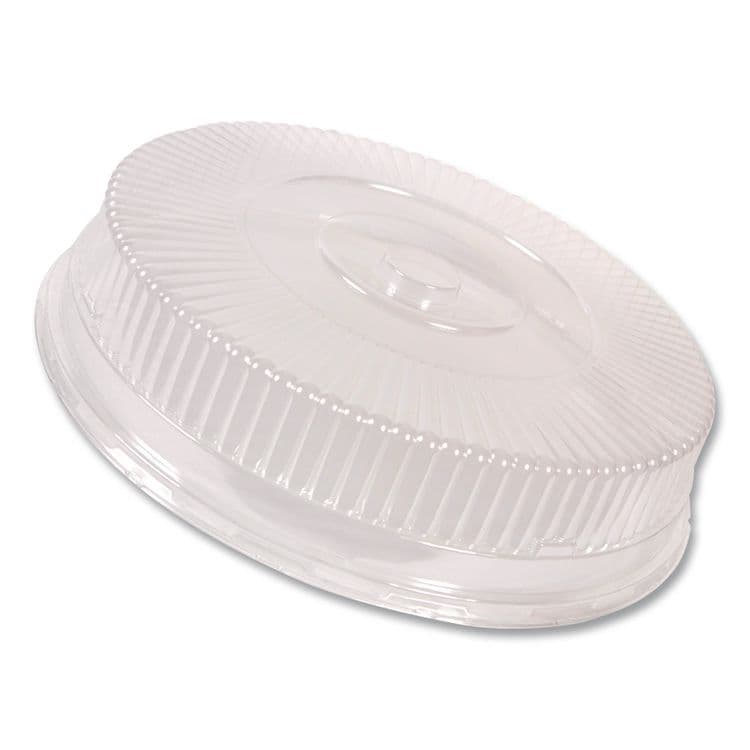 HFA Round Plastic Dome Lid, Embossed, Fits 212/213, 16" Diameter, Clear, 25/Carton (HFA2012DL) thumbnail 2