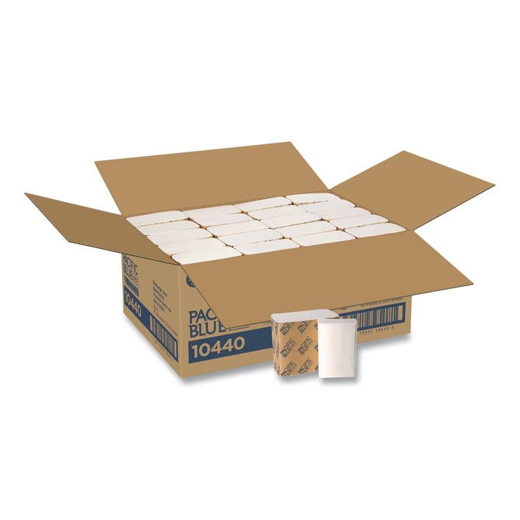 GEORGIA PACIFIC Tissue for Safe-T-Gard Dispenser, 2-Ply, White, 200 Sheets/Pack, 40 Packs/Carton (GPC10440)