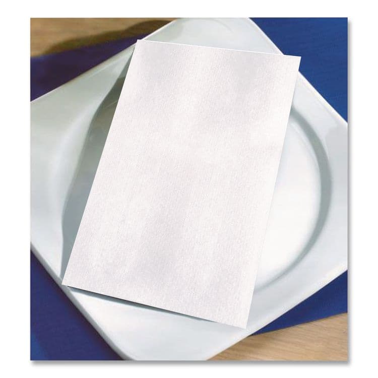 HOFFMASTER Dinner Napkins, 2-Ply, 15 x 17, White, 300/Carton (HFM066038) thumbnail 2