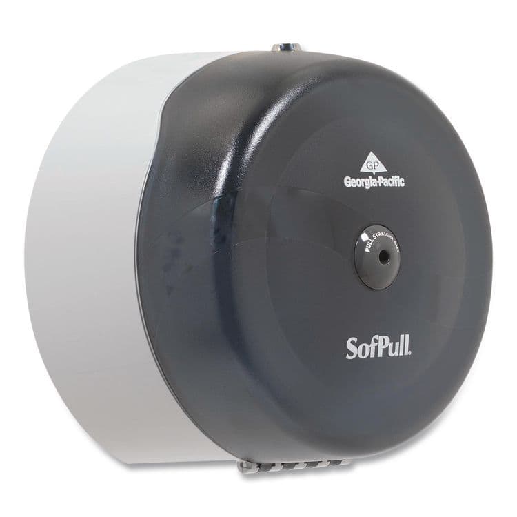 GEORGIA PACIFIC SofPull High-Capacity Center-Pull Bathroom Tissue Dispenser, 10.5 x 6.75 x 10.5, Smoke (GPC56501) thumbnail 4