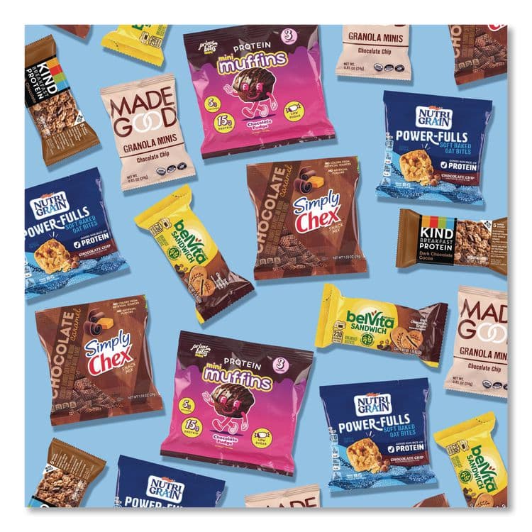 SNACK BOX PROS Chocolate for Breakfast Snack Box, Chocolate, 23 Assorted Snacks/Box (GRR70000192) thumbnail 4