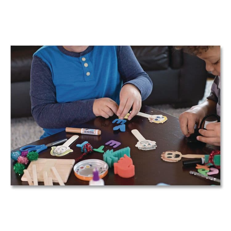 PACON CORPORATION Wiggle Eyes Assortment, 0.27", 0.39", 0.47", 0.59", Black, 100/Pack (CKCPAC344602R) thumbnail 4