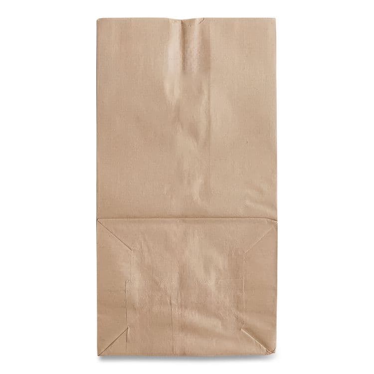 ROSS & WALLACE PAPER PRODUCTS, . Grocery Paper Bags, 25# Squat Size, Extra-Heavy-Duty, 60# Basis Weight, 8.25" x 5.25" x 16.13", Kraft, 500/Bundle (BAGGX2560S) thumbnail 4