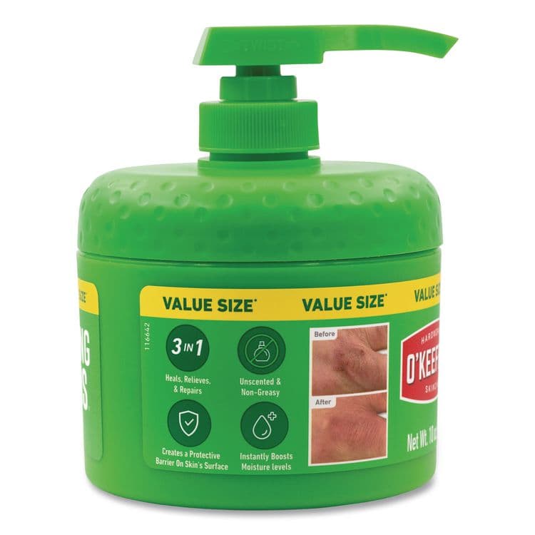 GORILLA GLUE COMPANY Working Hands Hand Cream, 10 oz Pump Bottle, Unscented, 2/Carton (GOR116639) thumbnail 2