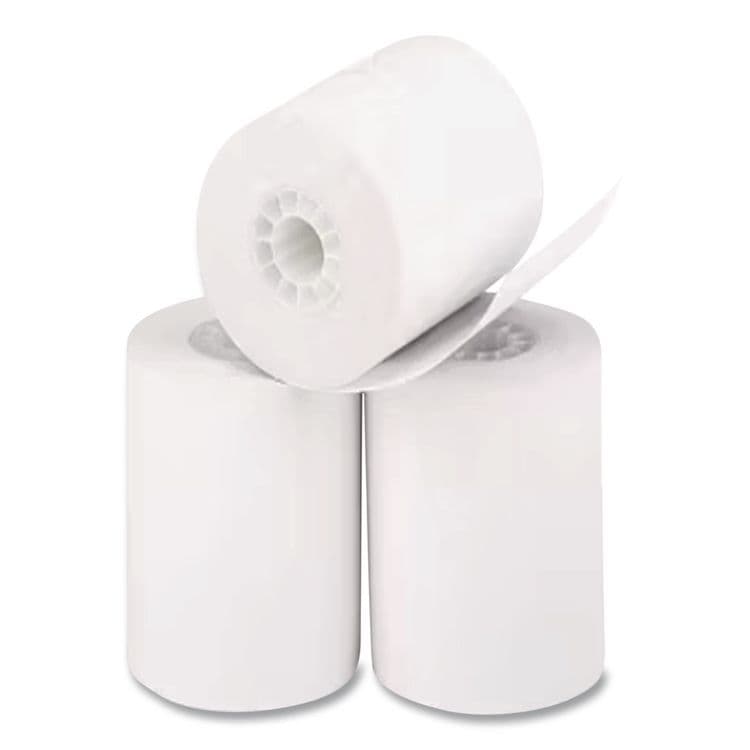 ICONEX Impact Bond Paper Rolls, 1-Ply, 3.25" x 243 ft, White, 4/Pack (ICX90742242) thumbnail 2