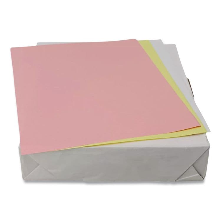 ICONEX Digital Carbonless Paper, 3-Part, 8.5 x 11, White/Canary/Pink, 835/Carton (ICX90771008) thumbnail 4