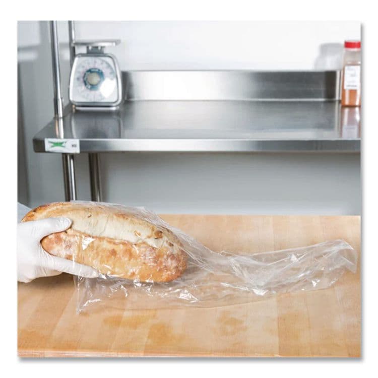 INTEGRATED BAGGING SYSTEMS Food and Utility Bags, 2 gal, 8" x 4" x 18", Clear, 1,000/Carton (IBSPB080418XH) thumbnail 4