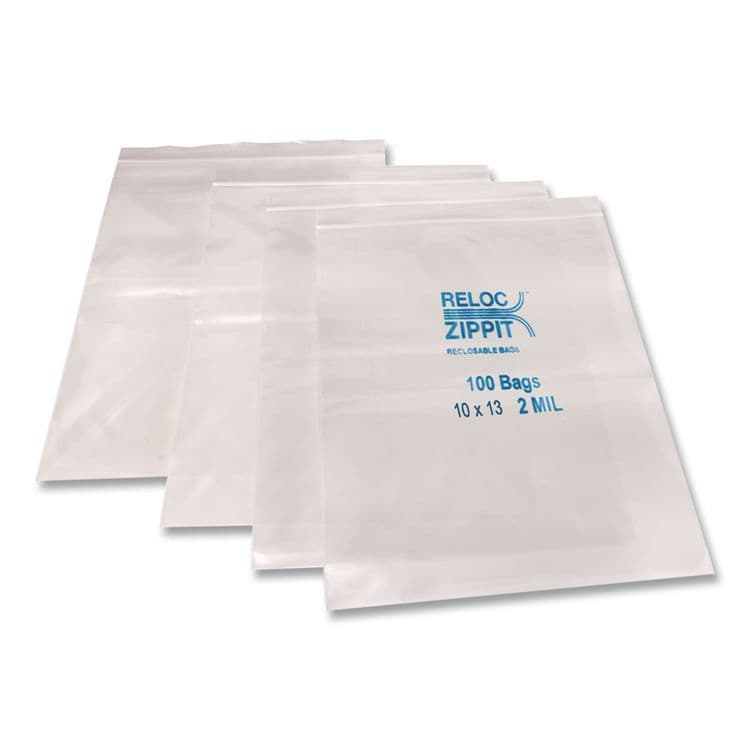 ITW DYMON Zippit Resealable Bags, 2 mil, 10" x 13", Clear, 1,000/Carton (MGPMGZ2P1013) thumbnail 4