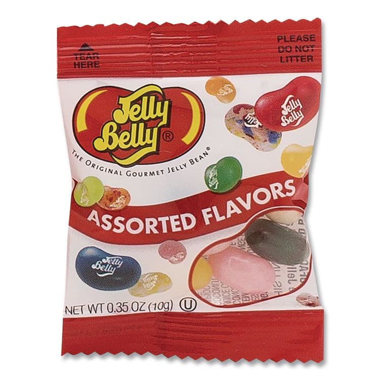 JELLY BELLY CANDY COMPANY Jelly Beans, Assorted Flavors, 300/Carton (OFX72692) thumbnail 2