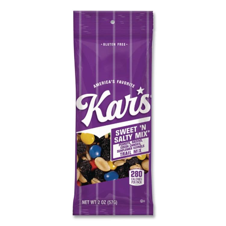 KAR'S NUTS Nuts Caddy, Sweet 'N Salty Mix, 2 oz Packets, 24/Box (AVTSN08387) thumbnail 2