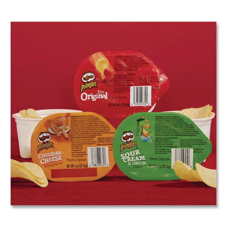 KELLOGG'S Potato Chips, Assorted, 0.67 oz Tub, 18 Tubs/Box, 2 Boxes/Carton (GRR22000407) thumbnail 4