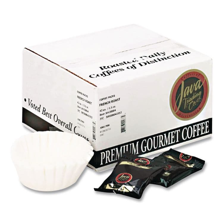 JAVA TRADING CO. Coffee Portion Packs, 1.5oz Packs, 100% Colombian, 42/Carton (JAV302742) thumbnail 4