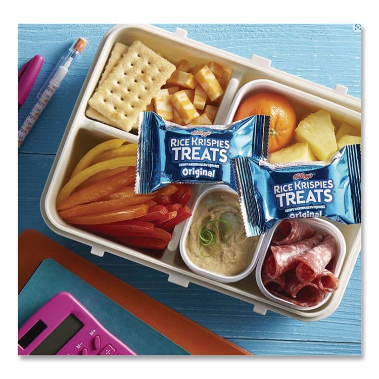 KELLOGG'S Rice Krispies Treats, Mini Squares, 0.39 oz, 50/Box (KEB12061) thumbnail 2