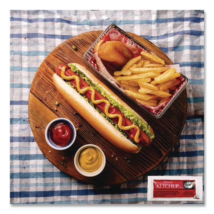 PERFORMANCE FOOD GROUP Condiment Packets, Ketchup, 0.25 oz Packet, 200/Carton (VST80002) thumbnail 2