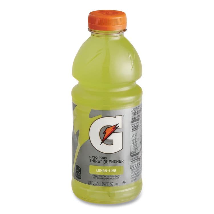 PEPSICO G-Series Perform 02 Thirst Quencher Lemon-Lime, 20 oz Bottle, 24/Carton (QKR28681)
