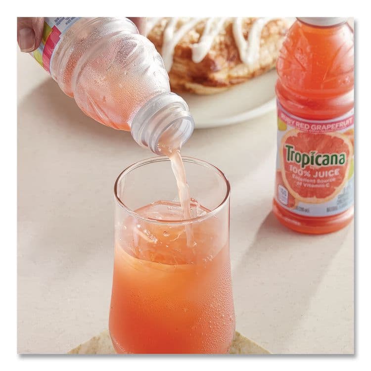 PEPSICO 100% Juice, Ruby Red Grapefruit, 10oz Bottle, 24/Carton (QKR57161) thumbnail 4