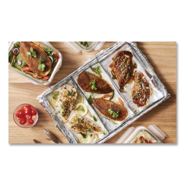 REYNOLDS FOOD PACKAGING Pop-Up Interfolded Aluminum Foil Sheets, 10.75 x 12, 200/Box, 12 Boxes/Carton (RFP720) thumbnail 2