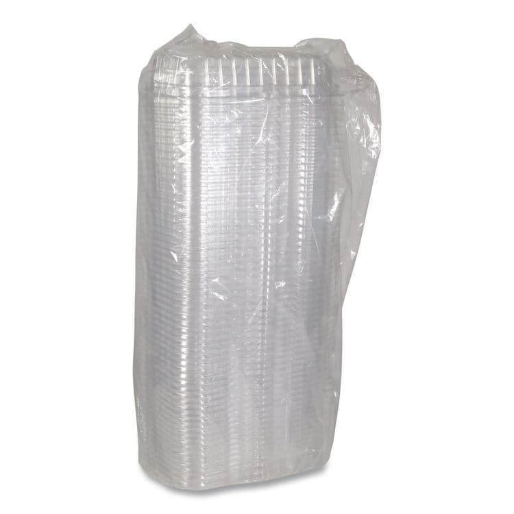 PACTIV EVERGREEN CORPORATION OPS Dome-Style Lid, 17S Shallow Dome, 8.3 x 4.8 x 1.5, Clear, Plastic, 252/Carton (PCT0CI8S17S0000) thumbnail 3