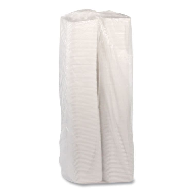 PACTIV EVERGREEN CORPORATION Supermarket Tray, #1S, 5.1 x 5.1 x 0.65, White, Foam, 1,000/Carton (PCT0TF101S00000) thumbnail 3